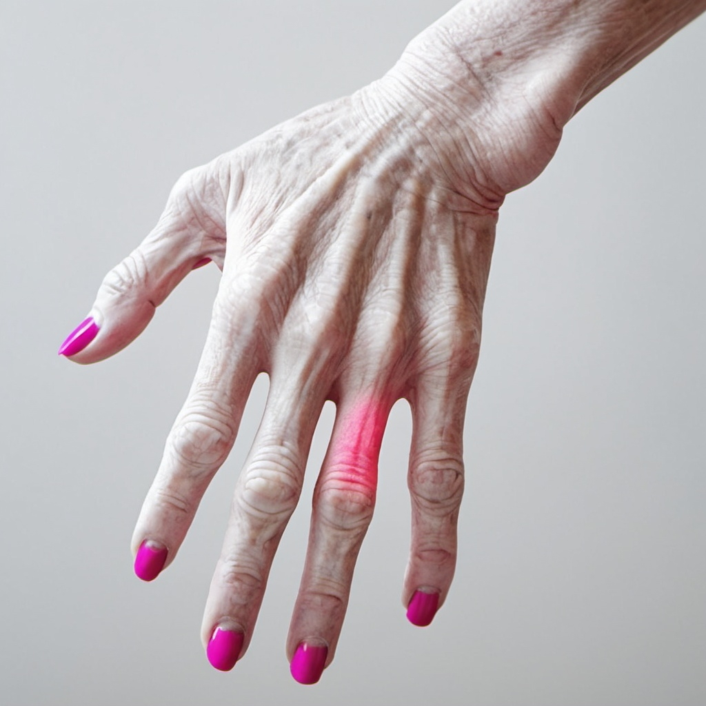 rheumatoid arthritis in hand